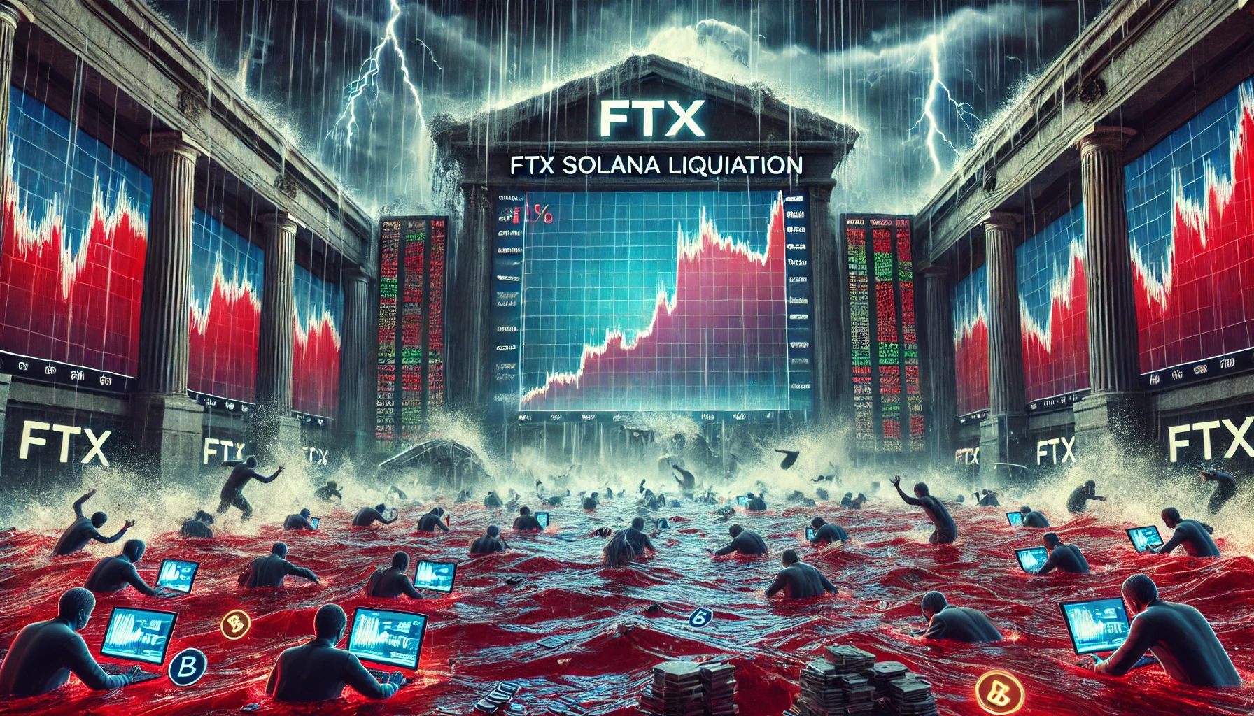 How Low Will the FTX Solana Liquidation Go or How Deep Will the Sudden Collapse Extend?