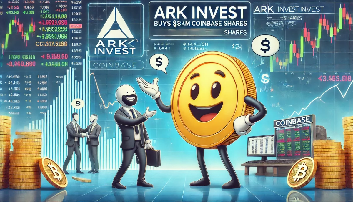 Coinbase Shares: Ark Invest Makes Bold $8.4M Move After Dip