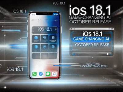 iOS 18.1 Update Features: Game-Changing AI Set for October