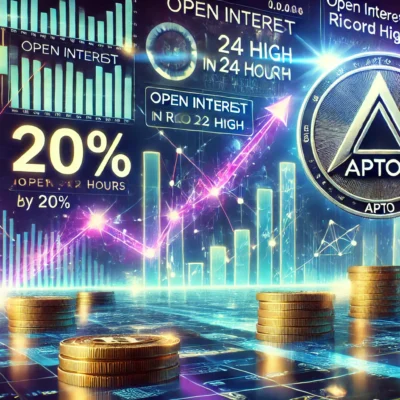 Aptos Surges 20% in 24 Hours, Open Interest Hits Record High