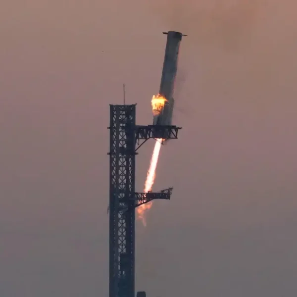 SpaceX Achieves Epic First Super Heavy Booster Catch