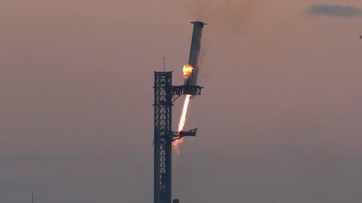 SpaceX Achieves Epic First Super Heavy Booster Catch