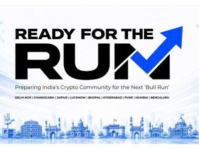 Ready For The Run nine-city AI and Web3 meetup circuit by Infini3 across India