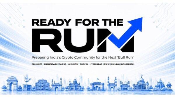 Ready For The Run nine-city AI and Web3 meetup circuit by Infini3 across India
